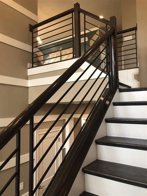 metal house railings|residential metal stair railings.